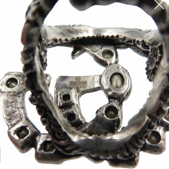 Gucci Marmont GG Silver Ring - Picture 5 of 5